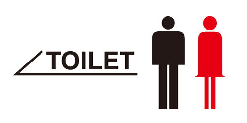 男女トイレ