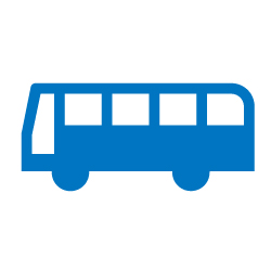 バス／バスのりばのピクトサイン JIS規格ピクト