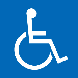 身障者用設備のピクトグラム